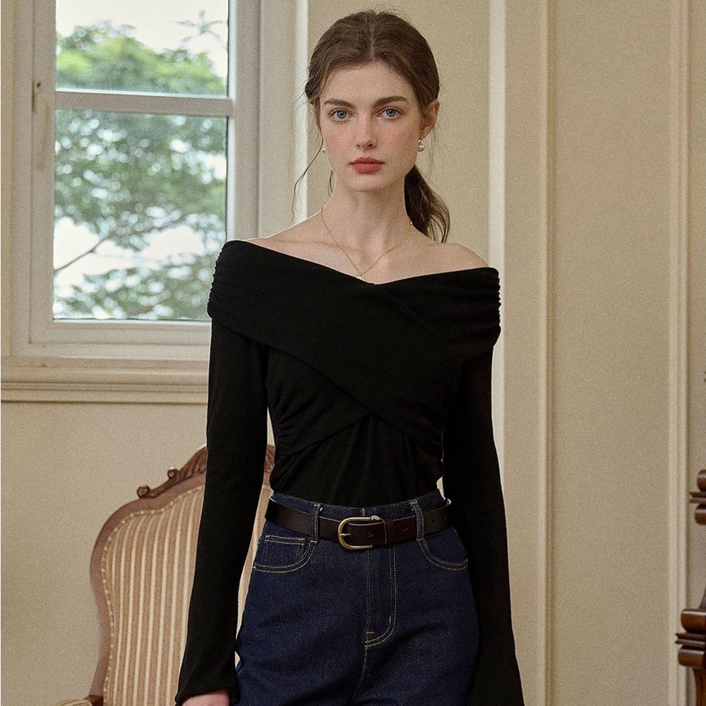 Off the shoulder top